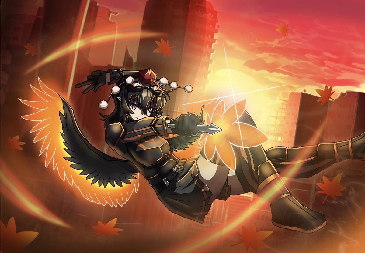 R Corp. Raven Aya Shameimaru · 대표 그림