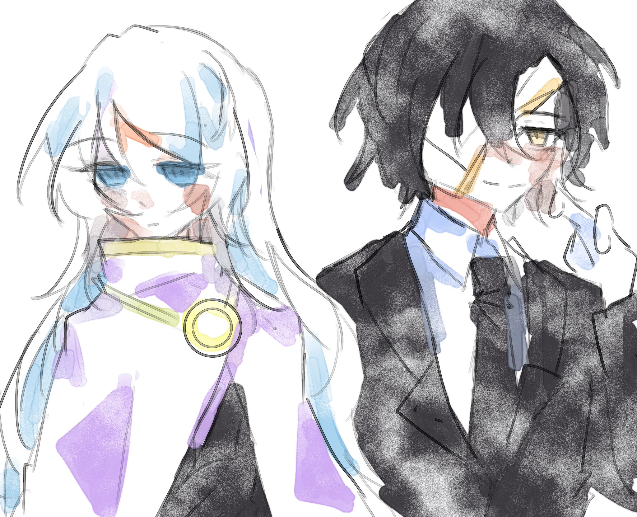 Long hair faust and Yisang Index